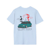 East Coast Japanese - Blue EK9 Design - T-Shirt