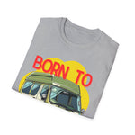 Born to Roam T-Shirt - Explorer Adventure - Campervan T-Shirt - Gift Idea