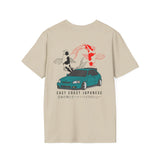 East Coast Japanese - Blue EK9 Design - T-Shirt